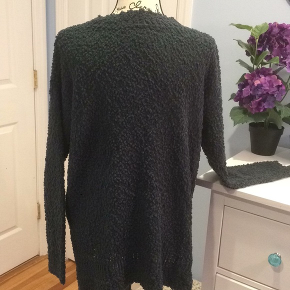 Emerald Popcorn Texture Pullover Sweater - Picture 5 of 5